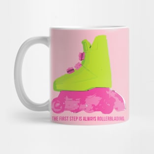 The First Step Is Always Rollerblading | Barbie 2023 Mug